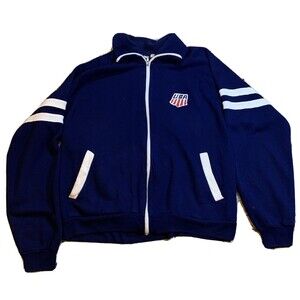 Vintage ADD IN By Jason Empire Team USA Track Jacket 70s Warm Up Retro Women XL